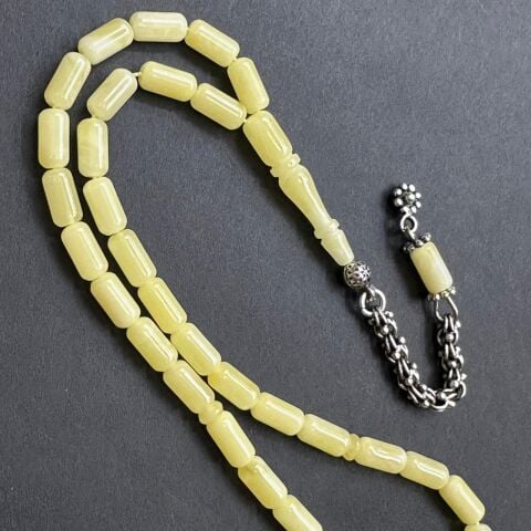 Kaliningrad Damla Kehribar Kapsül Tespih 4*8 (mm)