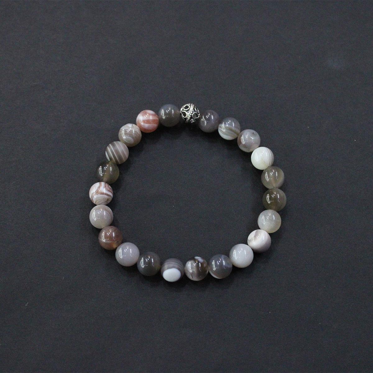 Bostwana Akiği Doğal Taş Bileklik