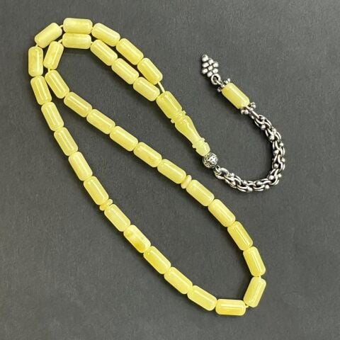 Kaliningrad Damla Kehribar Kapsül Tespih 4*8 (mm)-1