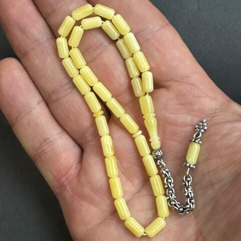 Kaliningrad Damla Kehribar Kapsül Tespih 4*8 (mm)-1