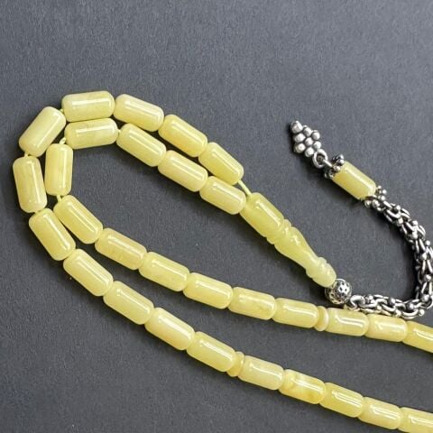 Kaliningrad Damla Kehribar Kapsül Tespih 4*8 (mm)-1