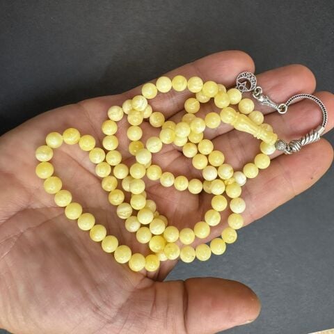 99'luk Kaliningrad Damla Kehribar Tespih 6,5 (mm)