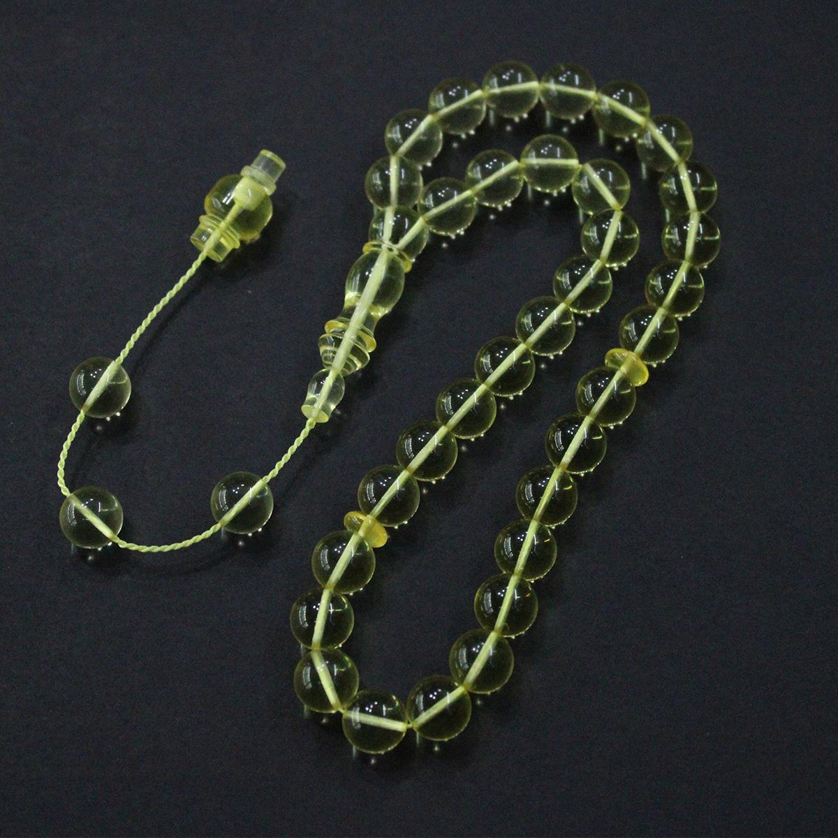 Sistemli Şeffaf Kaliningrad Damla Kehribar Küre 10 (mm)-1