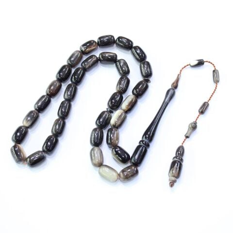 Usta İşçilikli Yak Boynuzu Tespih 8,6*13 (mm)