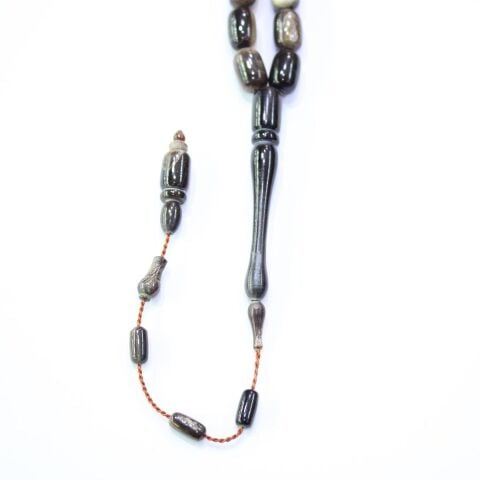 Usta İşçilikli Yak Boynuzu Tespih 8,6*13 (mm)