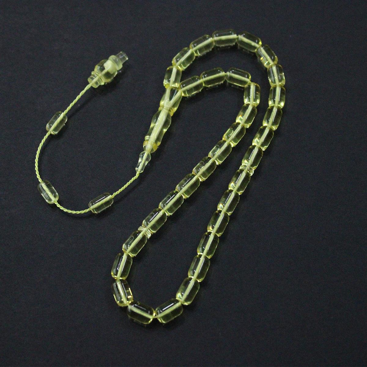 Sistemli Şeffaf Kaliningrad Damla Kehribar 6*9 (mm)