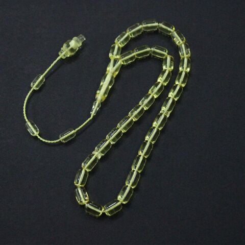 Sistemli Şeffaf Kaliningrad Damla Kehribar 6*9 (mm)