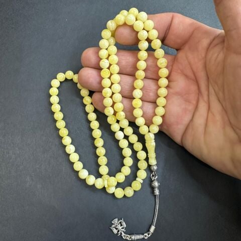 99'luk Kaliningrad Damla Kehribar Tespih 7 (mm)