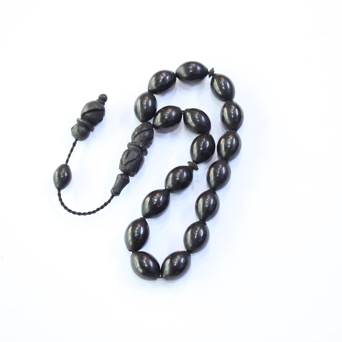 Maskot Abanoz Ağacı Tespih 10*13,5 (mm)