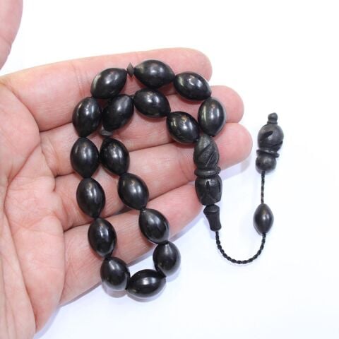 Maskot Abanoz Ağacı Tespih 10*13,5 (mm)