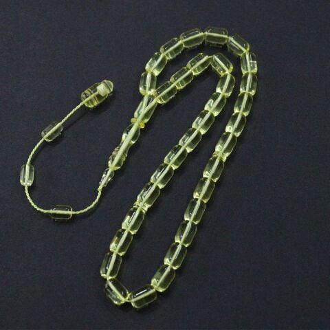 Sistemli Şeffaf Kaliningrad Damla Kehribar 7*10,5 (mm)-1