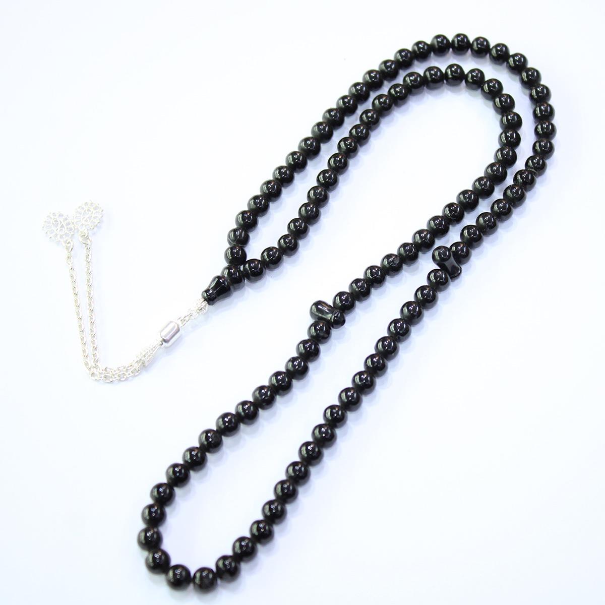 99'luk Oltu Taşı Tespih 6 (mm)