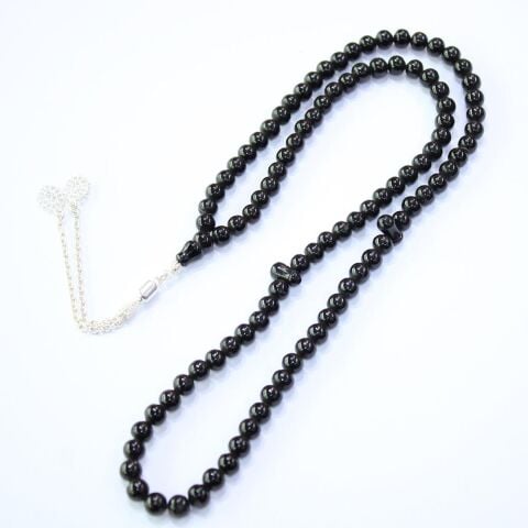 99'luk Oltu Taşı Tespih 6 (mm)