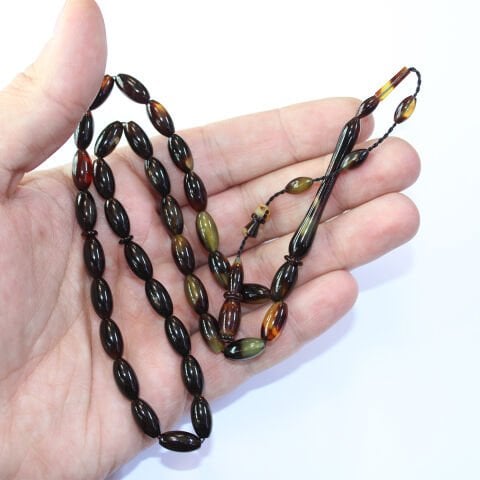 Usta İşi Şişirme Bağa Tespih 6*12 (mm)