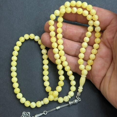 99'luk Kaliningrad Damla Kehribar Tespih 6.5 (mm)