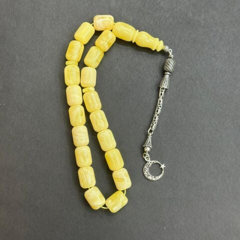 Maskot Kaliningrad Damla Kehribar Tespih 10*13,5 (mm)