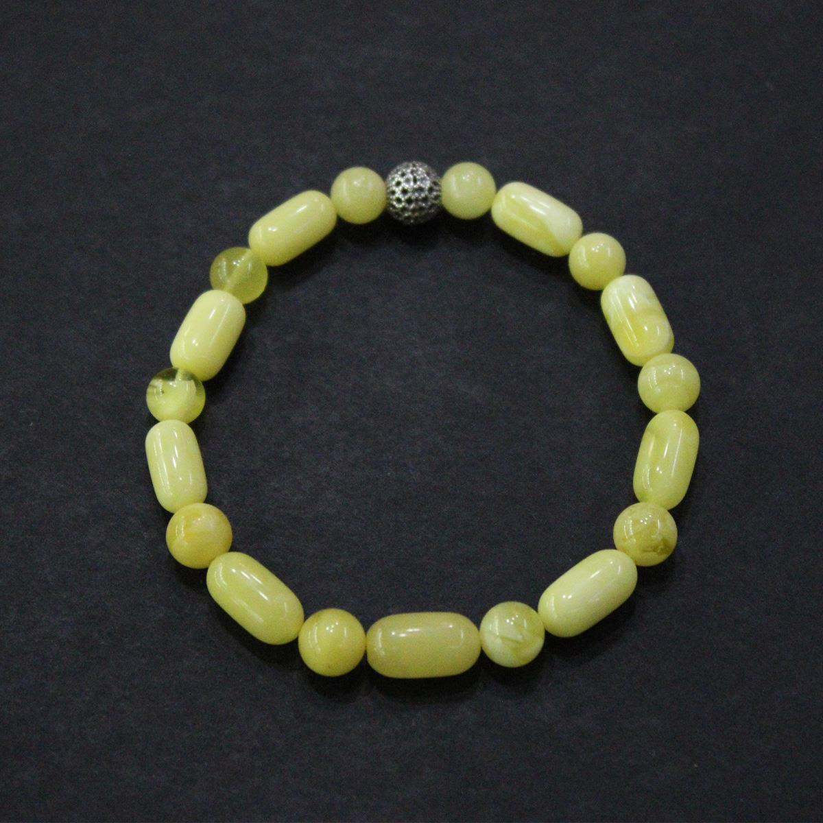 Kaliningrad Damla Kehribar Kapsül - Küre Bileklik 6,5 (gr)