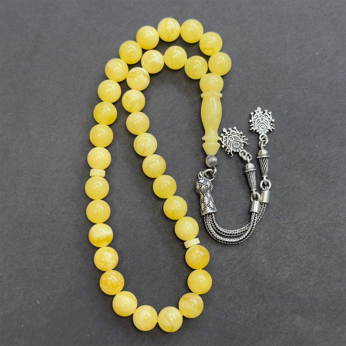 Kaliningrad Damla Kehribar Küre Tespih 8 (mm)