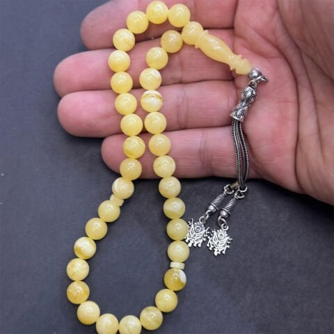 Kaliningrad Damla Kehribar Küre Tespih 8 (mm)