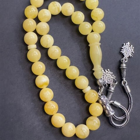 Kaliningrad Damla Kehribar Küre Tespih 8 (mm)