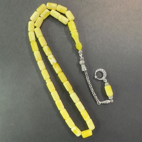 Akça Kaliningrad Damla Kehribar Kapsül Tespih 7*11,5 (mm)-1