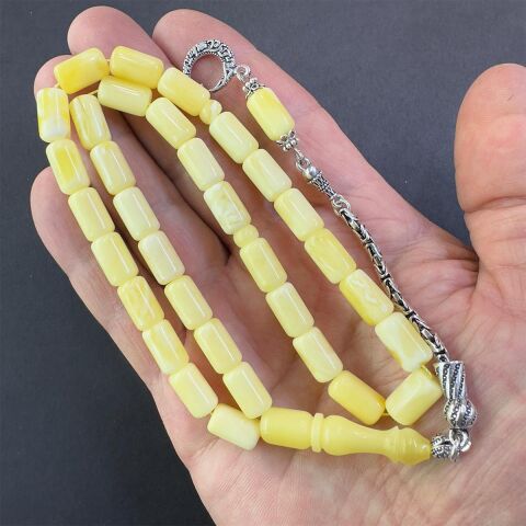 Akça Kaliningrad Damla Kehribar Kapsül Tespih 7*11,5 (mm)-1