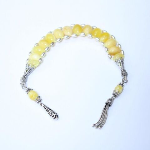 Kaliningrad Damla Kehribar Zaza Tespih 8,5*12,5 (mm)