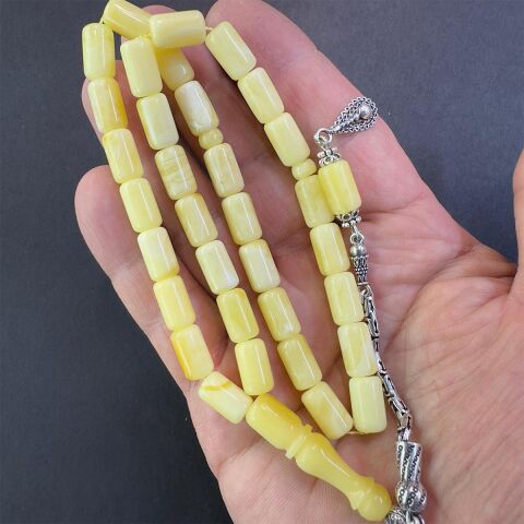 Akça Kaliningrad Damla Kehribar Kapsül Tespih 7*11,5 (mm)-2