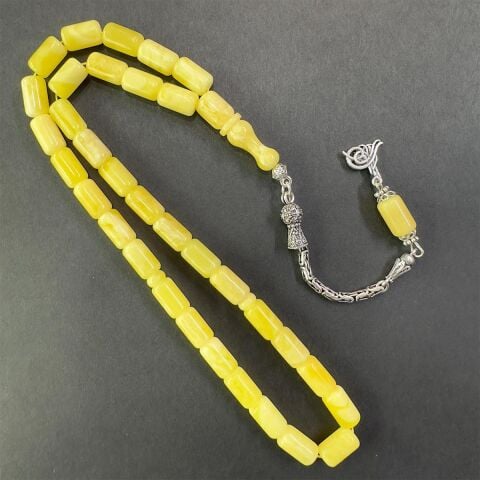 Akça Kaliningrad Damla Kehribar Kapsül Tespih 7*11,5 (mm)-5