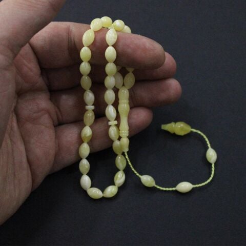 Akça Sistemli Beyzi Kaliningrad Damla Kehribar 5,5*8,5 (mm)