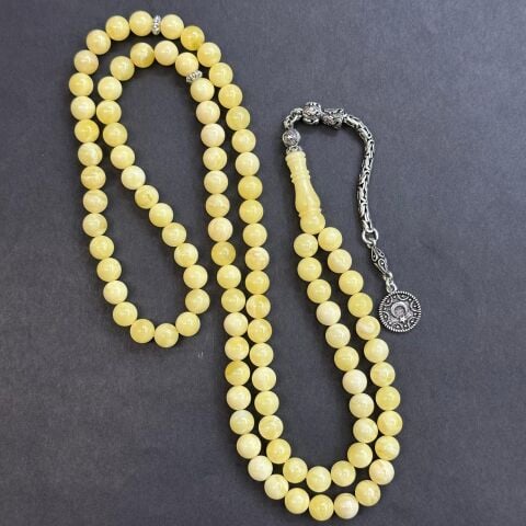 99 luk Kaliningrad Damla Kehribar Tespih 7 (mm)