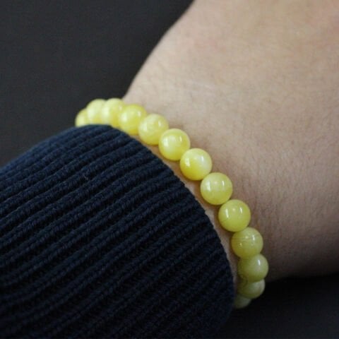 Kaliningrad Damla Kehribar Küre Bileklik 8 (gr)