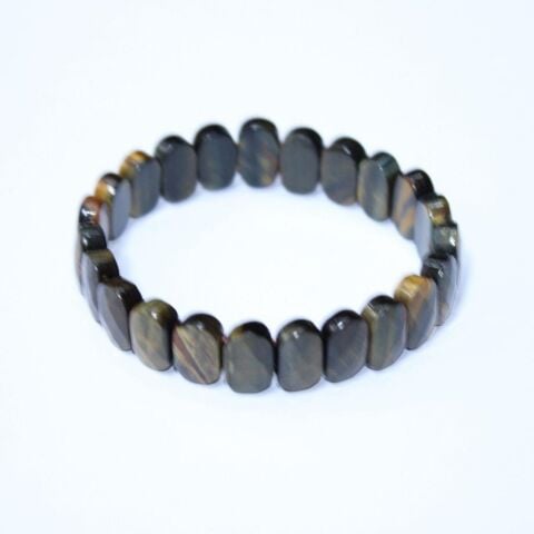 Faset Kesim Koyu Yeşil Kaplan Gözü Bileklik