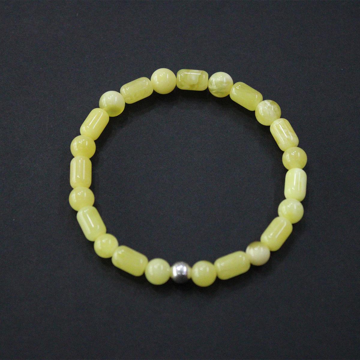 Kaliningrad Damla Kehribar Kapsül & Küre Bileklik 5,8 (gr)