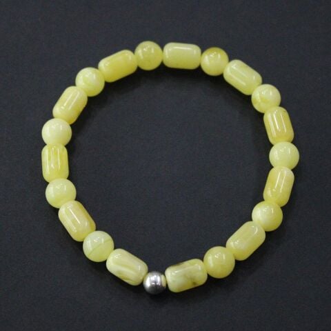 Kaliningrad Damla Kehribar Kapsül & Küre Bileklik 7,7 (gr)