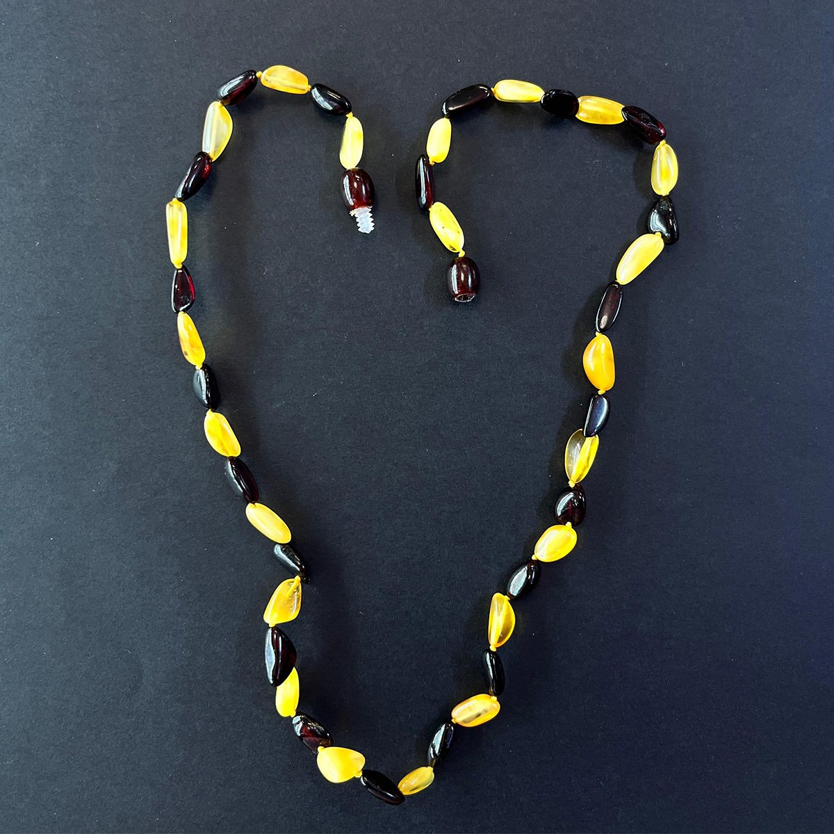 Garson Boy Karma Damla Kehribar Kolye 6 (gr)