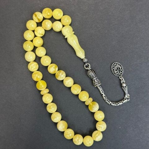 Kaliningrad Damla Kehribar Küre Tespih 8,5 (mm)