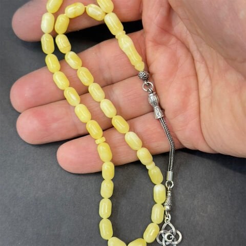 Kaliningrad Damla Kehribar Kapsül Tespih 5,5*9 (mm)