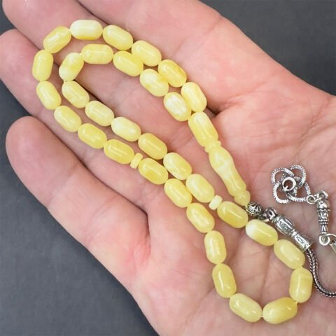 Kaliningrad Damla Kehribar Kapsül Tespih 5,5*9 (mm)