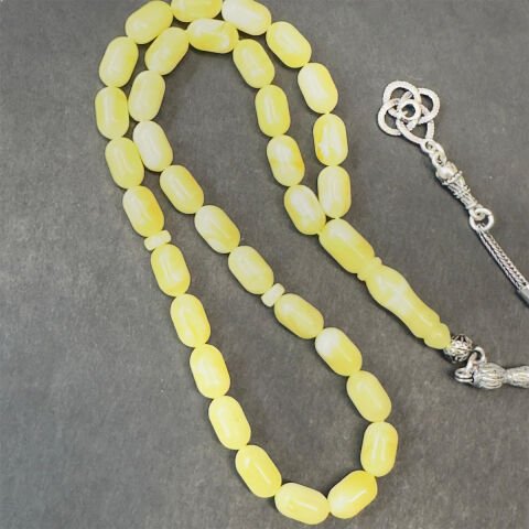 Kaliningrad Damla Kehribar Kapsül Tespih 5,5*9 (mm)