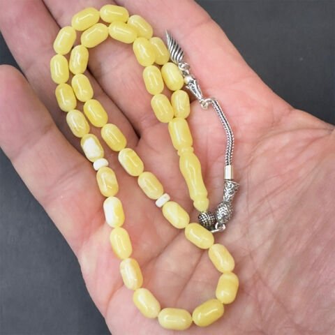 Kaliningrad Damla Kehribar Kapsül Tespih 5*9 (mm)-1