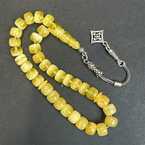 Kaliningrad Damla Kehribar Tespih 7,5*6 (mm)