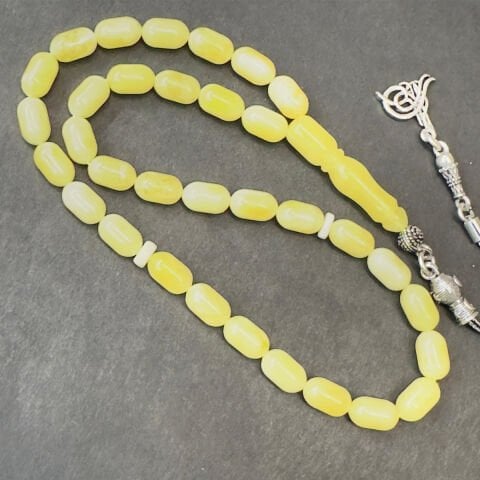 Kaliningrad Damla Kehribar Kapsül Tespih 5*9 (mm)-3