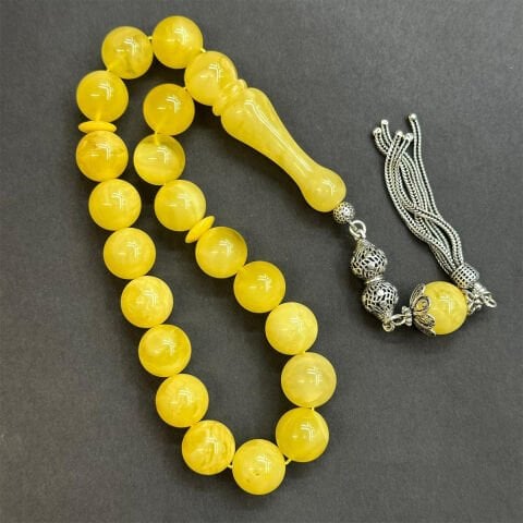 Maskot Kaliningrad Damla Kehribar Tespih 12,5 (mm)