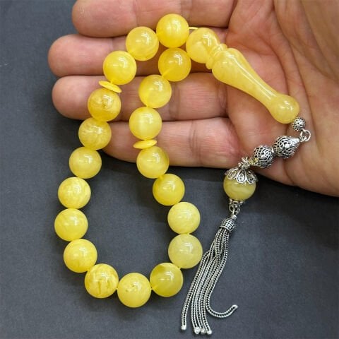 Maskot Kaliningrad Damla Kehribar Tespih 12,5 (mm)