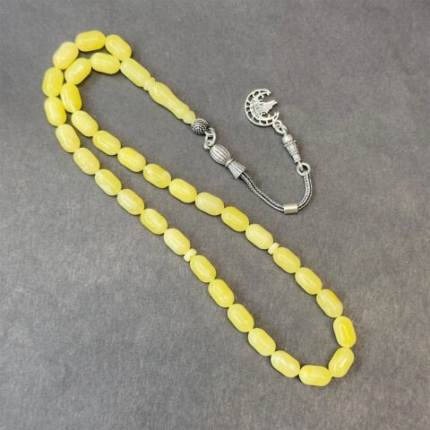 Kaliningrad Damla Kehribar Kapsül Tespih 5*9 (mm)-4