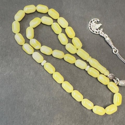 Kaliningrad Damla Kehribar Kapsül Tespih 5*9 (mm)-4