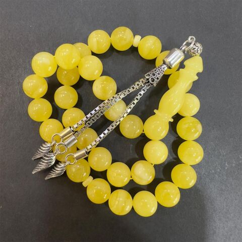 Kaliningrad Damla Kehribar Küre Model Tespih 8,5 (mm)