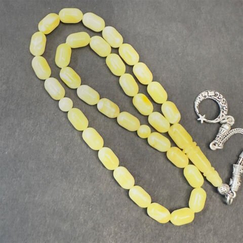 Kaliningrad Damla Kehribar Kapsül Tespih 5*9 (mm)-5