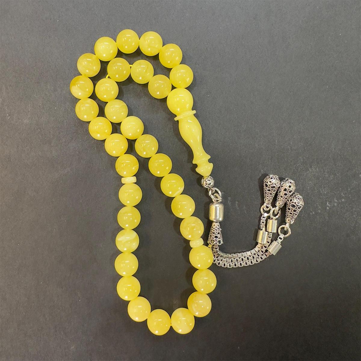 Kaliningrad Damla Kehribar Küre Model Tespih 8 (mm)